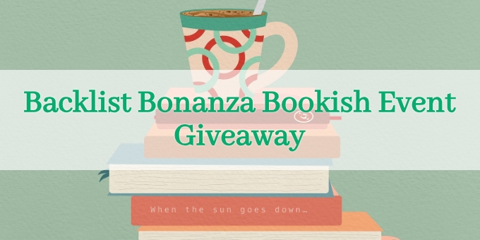 Backlist Bonanza Bookish Event Giveaway
