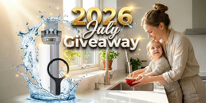 RKINⓇ July 2026 CBS PPH Salt-Free Anti-Scale Whole House System Giveaway