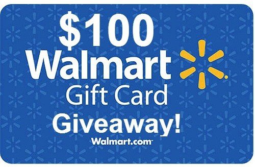 Win a $100 Walmart Gift Card!