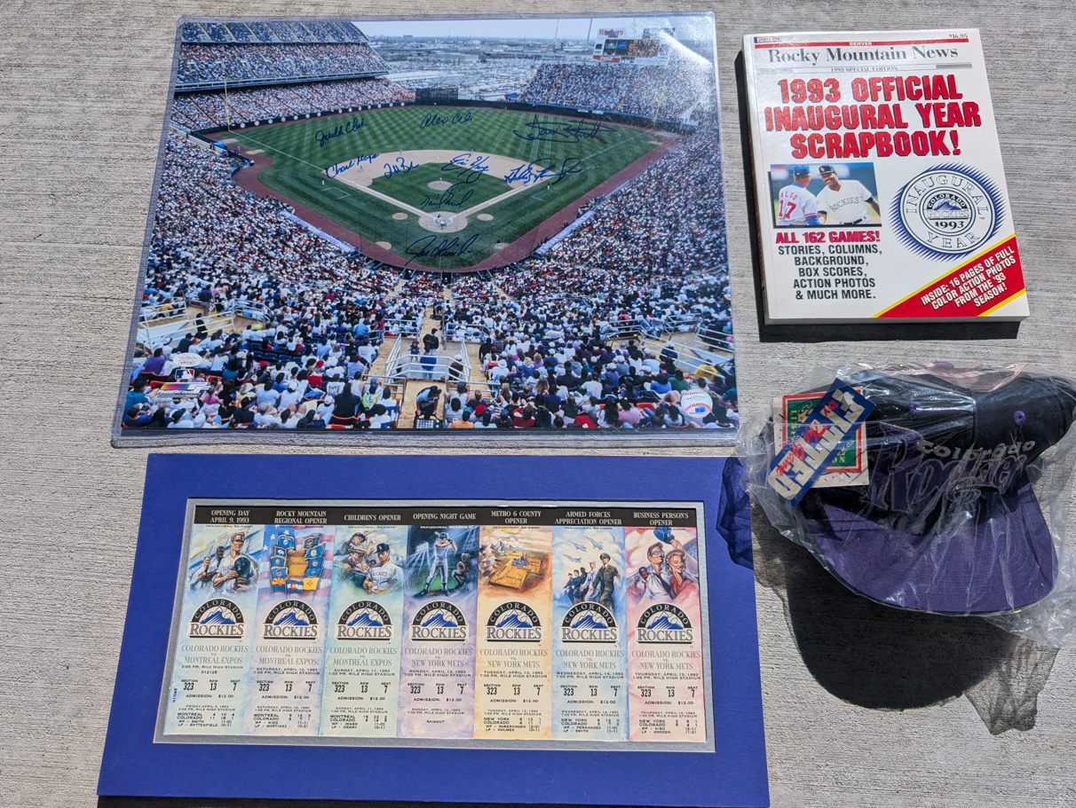 Win a 1993 Colorado Rockies Inaugural Prize Pack