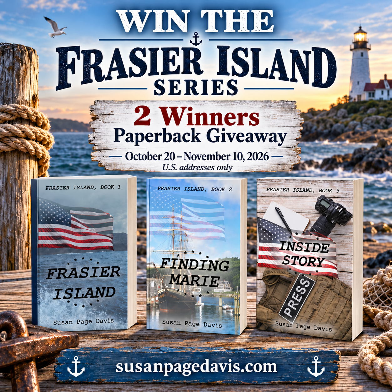 Frasier Island Series Giveaway