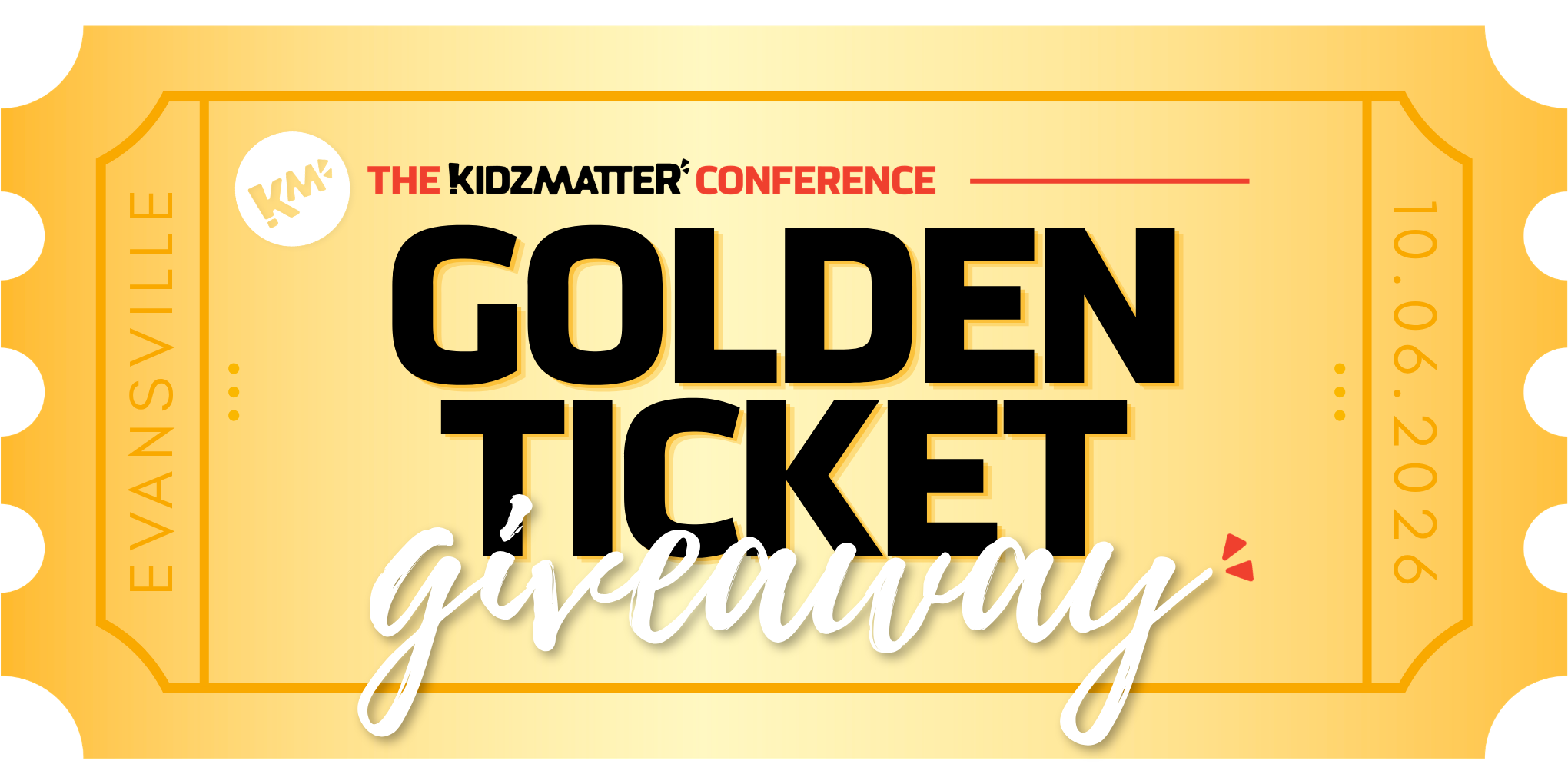 Win the Ultimate KidzMatter Conference Experience — The Golden Ticket Giveaway