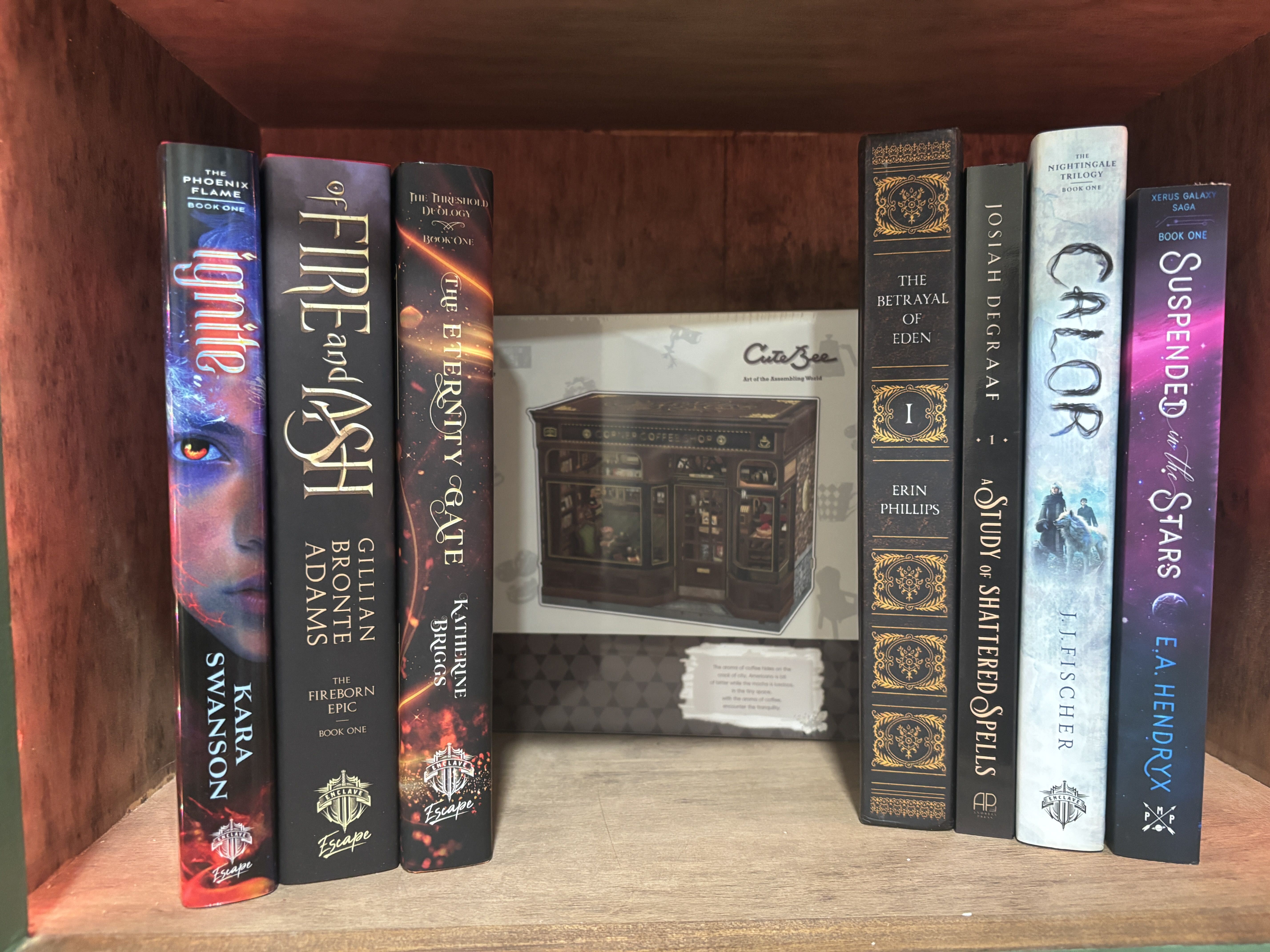 Fantasy Novel & Book Nook Giveaway
