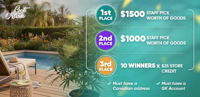 🌅 GetKush End-of-Summer Giveaway – 5 Lucky Winners!